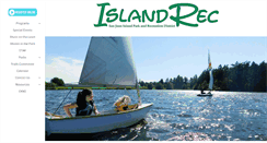 Desktop Screenshot of islandrec.org